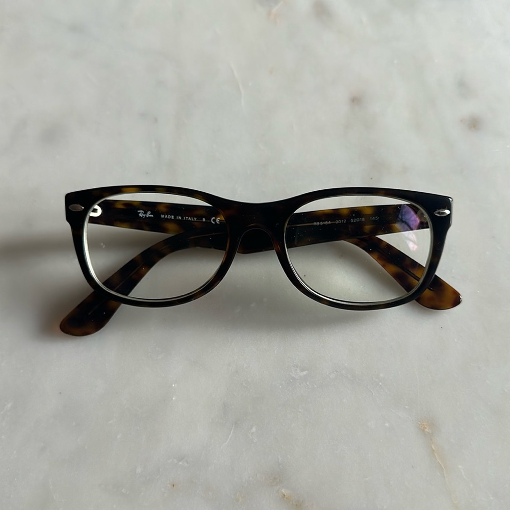 👓 Ray-Ban wayfarer prescription glasses - tortoiseshell
